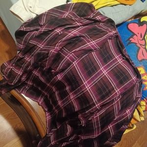 Lane Bryant plaid cardigan